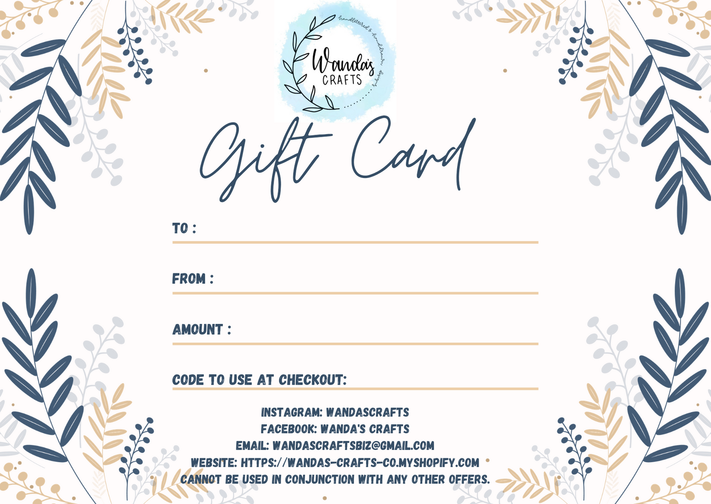e-Gift Cards