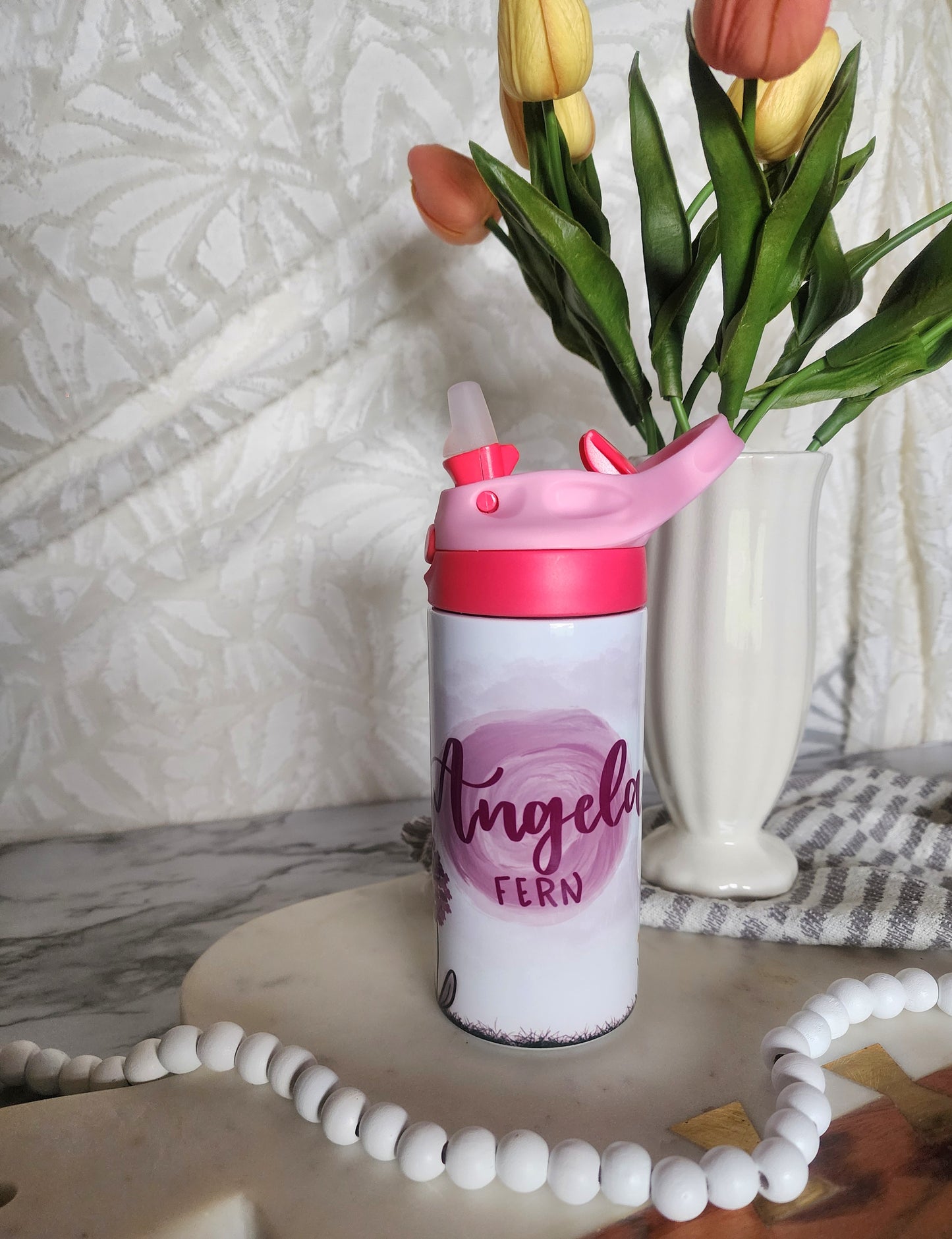 Lavender Fields - Customizable Kids Waterbottle
