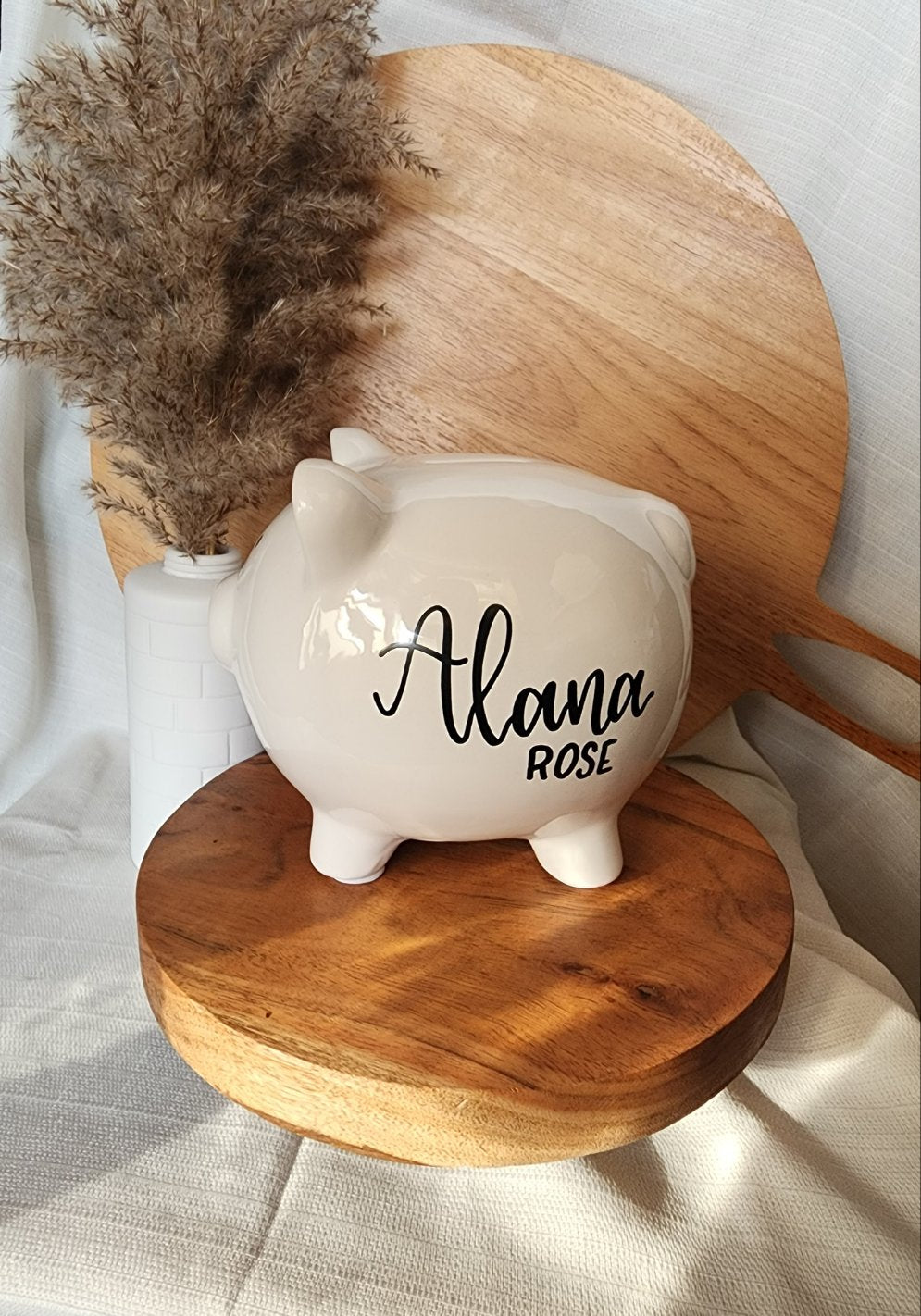 Personalized Piggy Bank