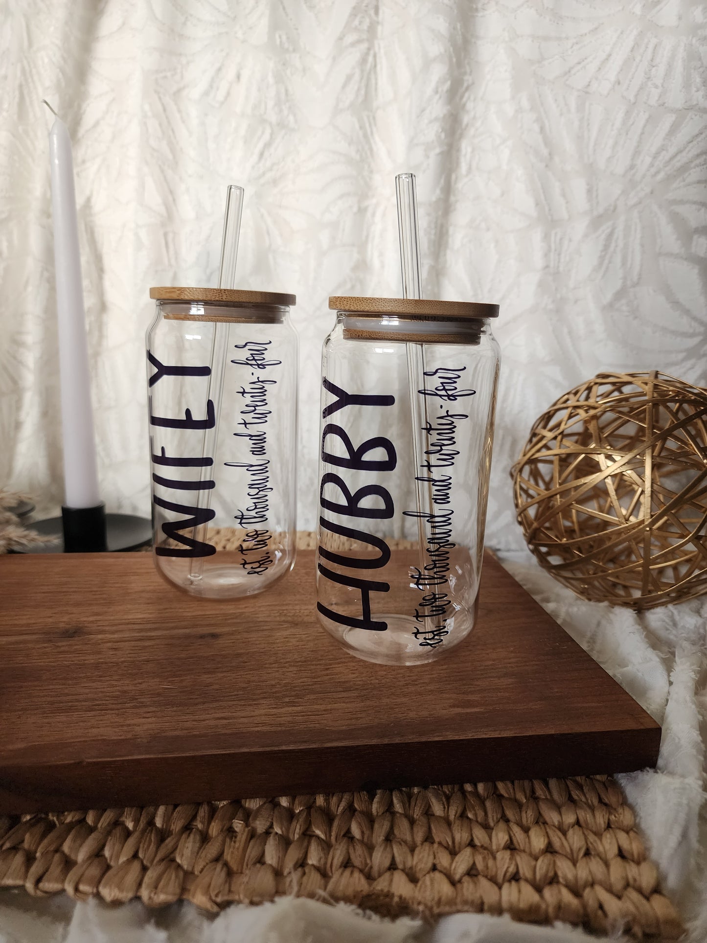 Hubby & Wifey est. two thousand and twenty- four set