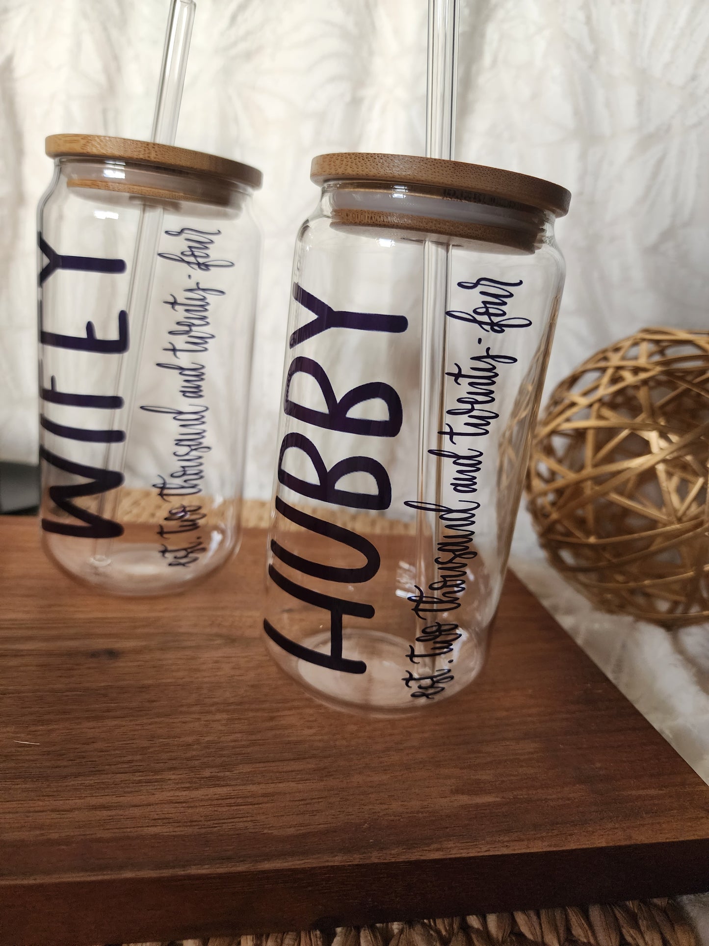 Hubby & Wifey est. two thousand and twenty- four set