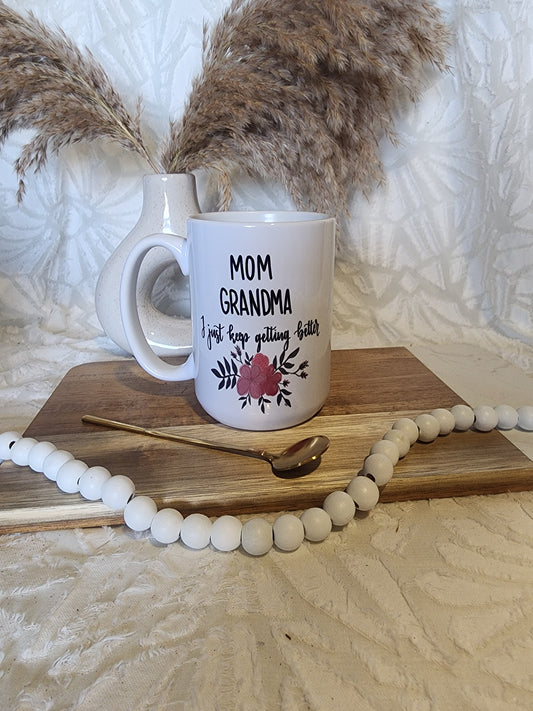 Favorite Mom & Grandma Cup