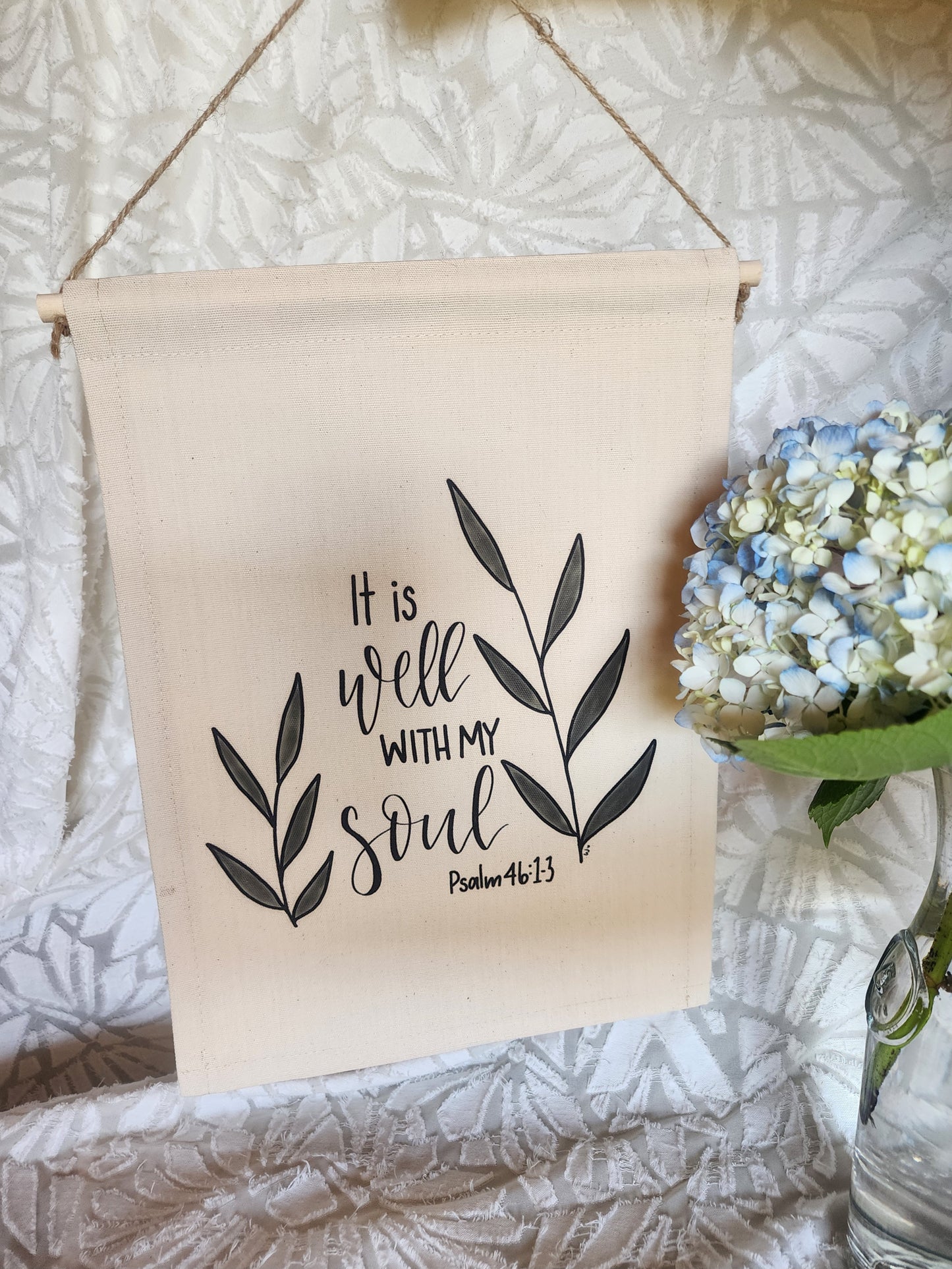 It is Well with my Soul - Canvas Wall Hanging