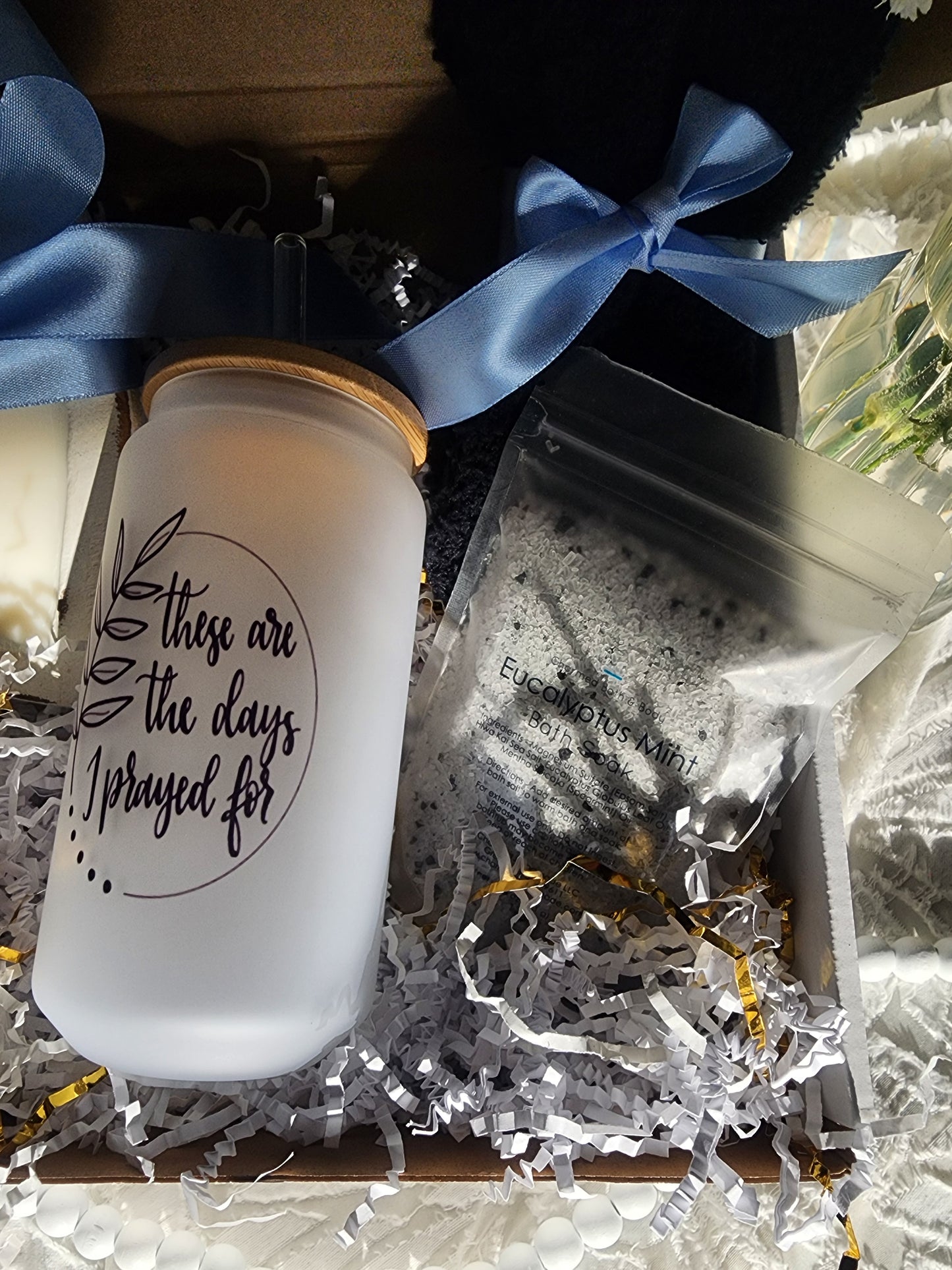 Comfort & Care Gift Basket with These are the Days I have Prayed For