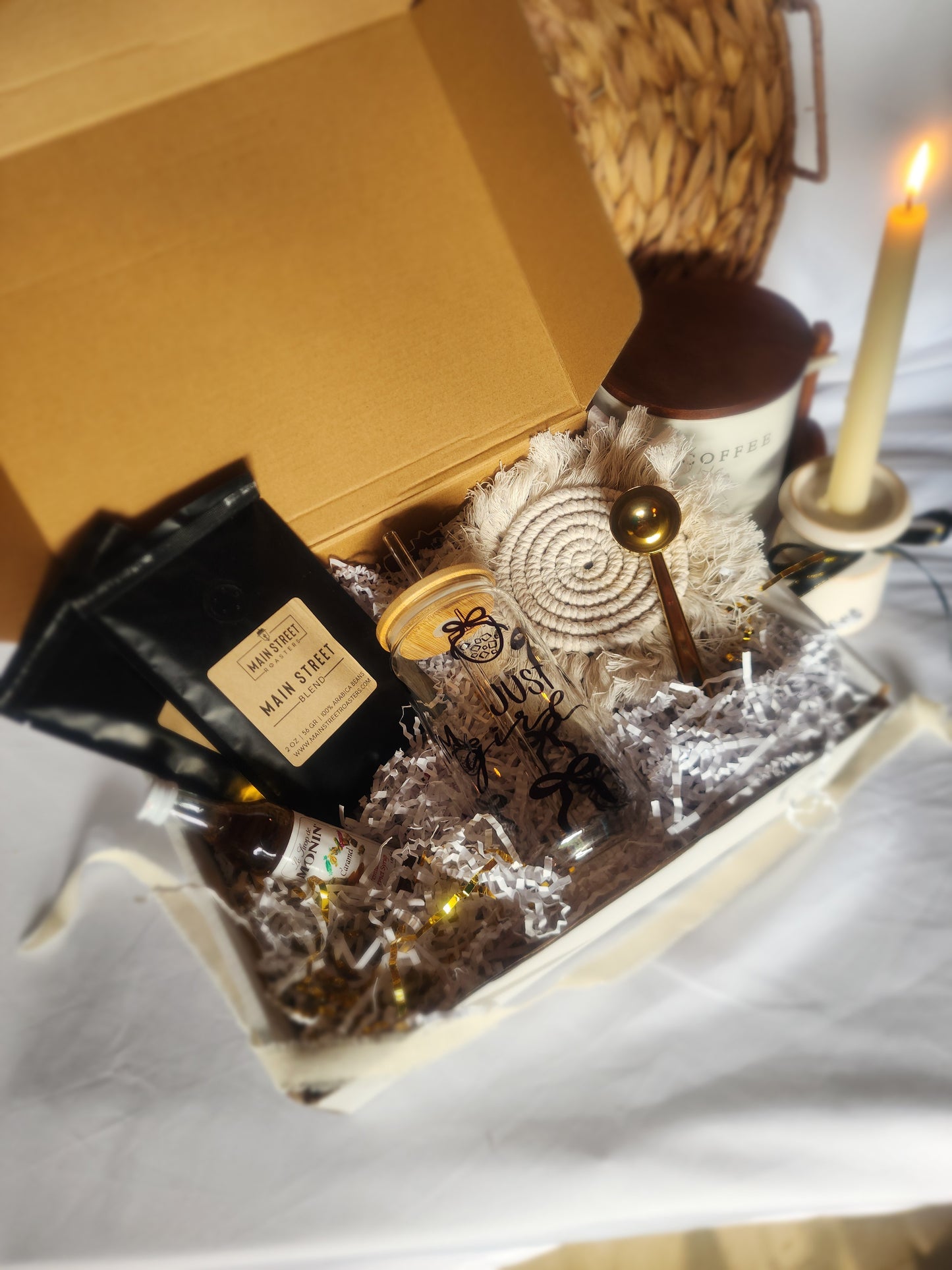 I'm Just A Girl - Coffee Obsessed Gift Basket