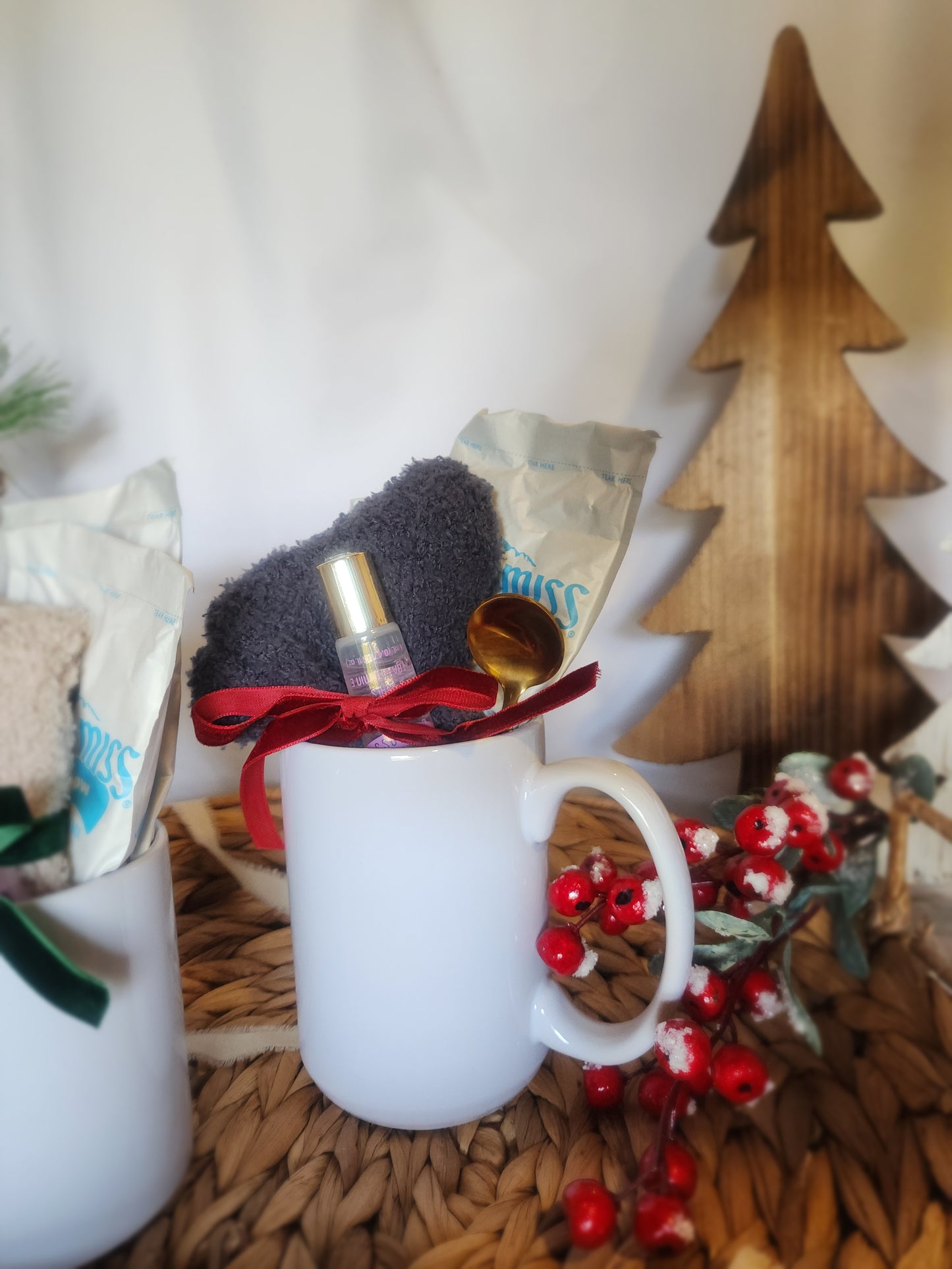 Custom Cup Of Cheer Mug Baskets