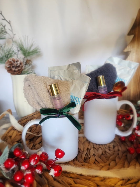 Custom Cup Of Cheer Mug Baskets