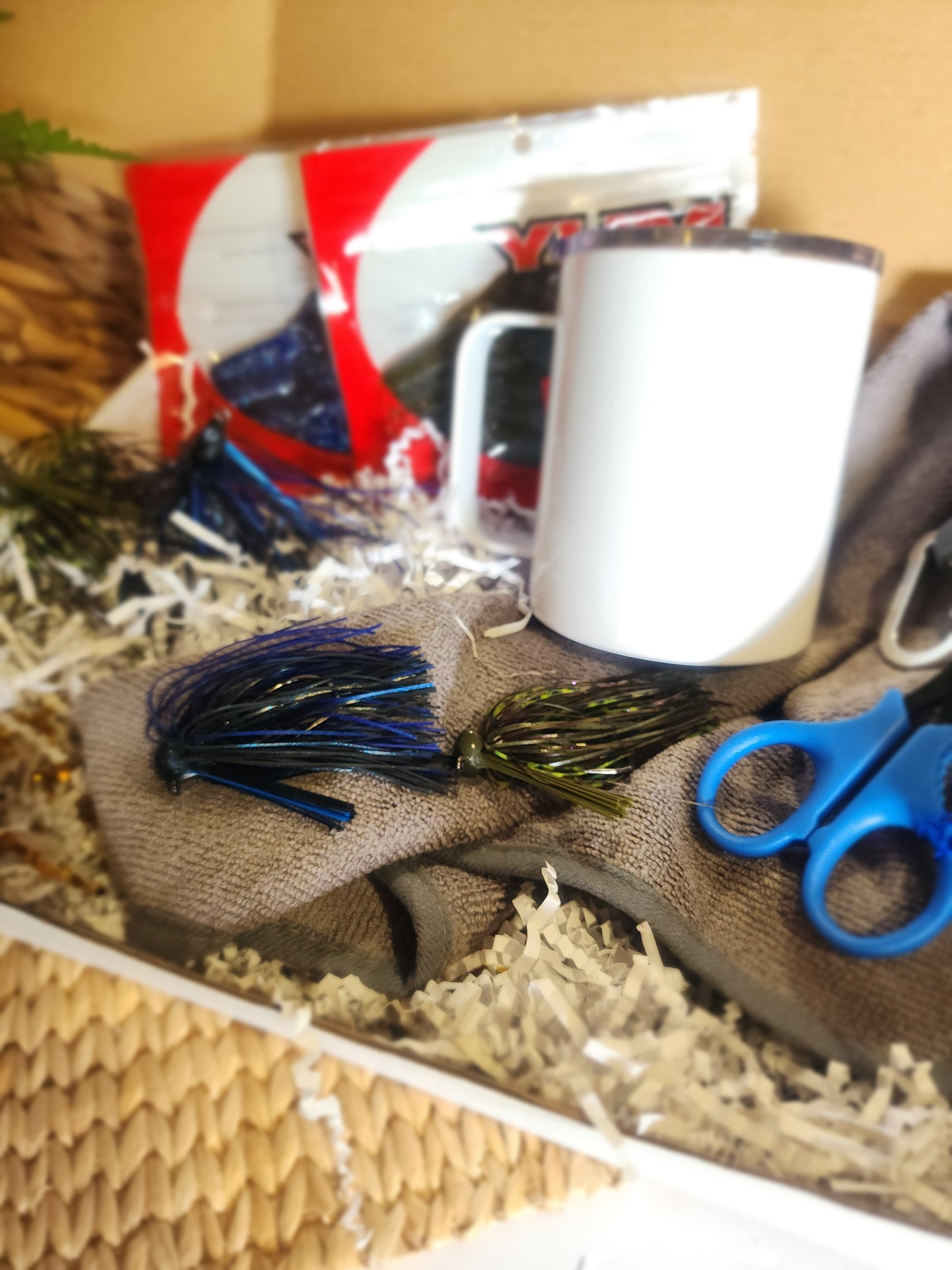 Bass Jigs Gift Basket - Custom Drinkware