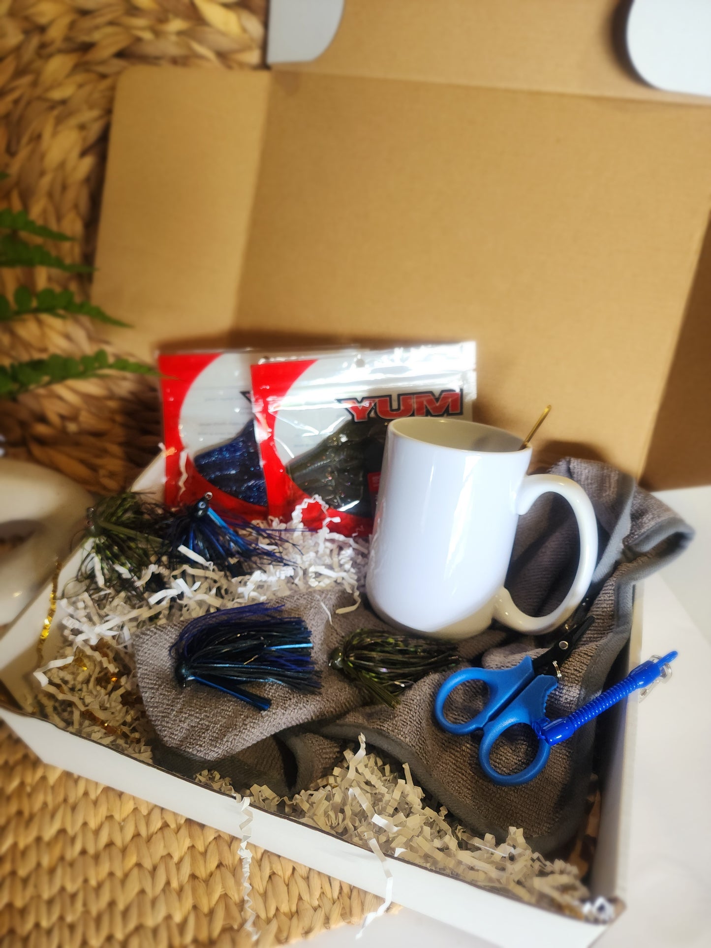 Bass Jigs Gift Basket - Custom Drinkware