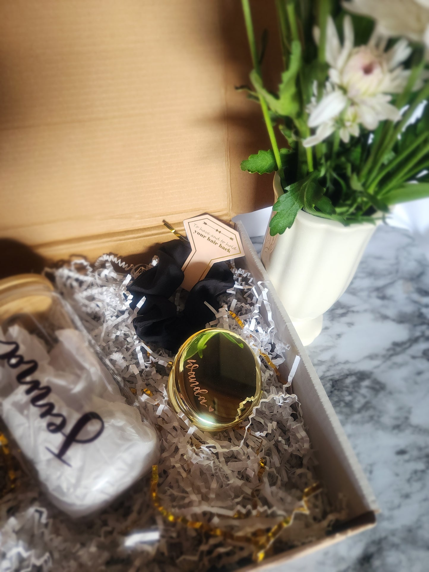 Bridesmaids-Maid of Honor-Flower Girl Gift Baskets