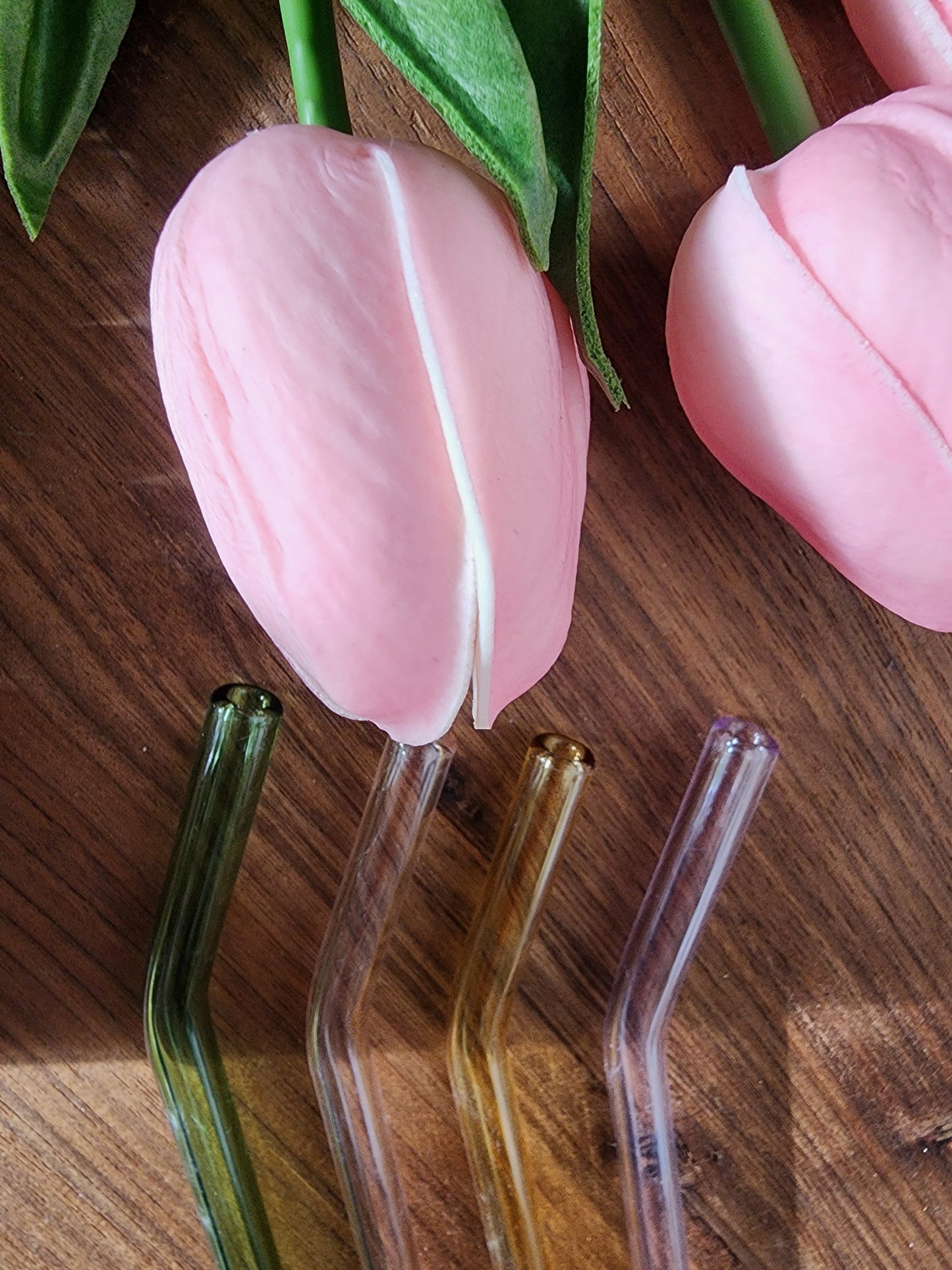 Pastel Bent Straws