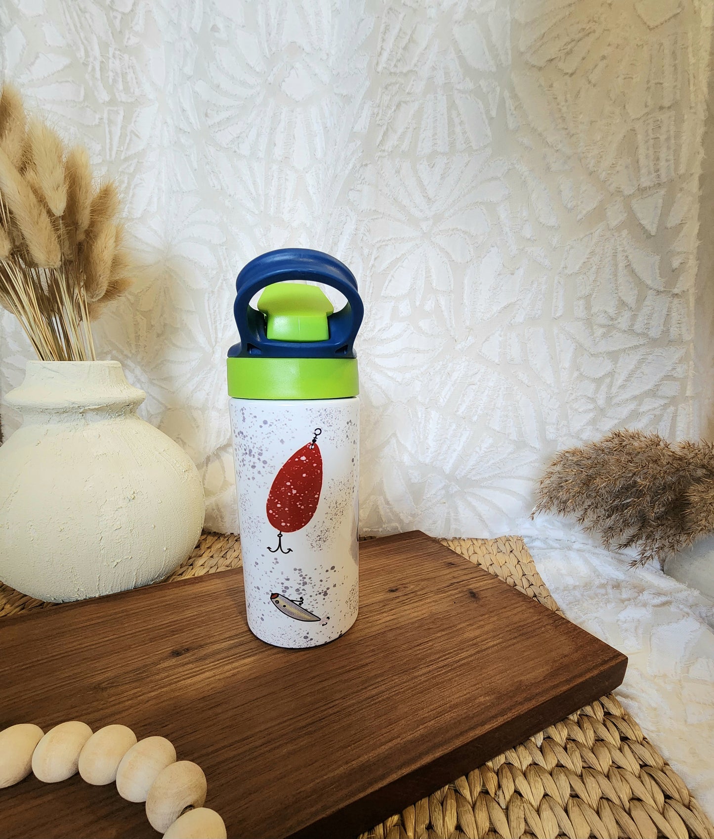 Fishing Lures - 12oz Sippy Cup Waterbottle