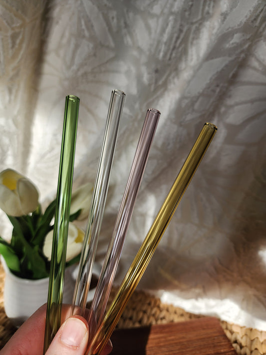 Pastel Straight Straws
