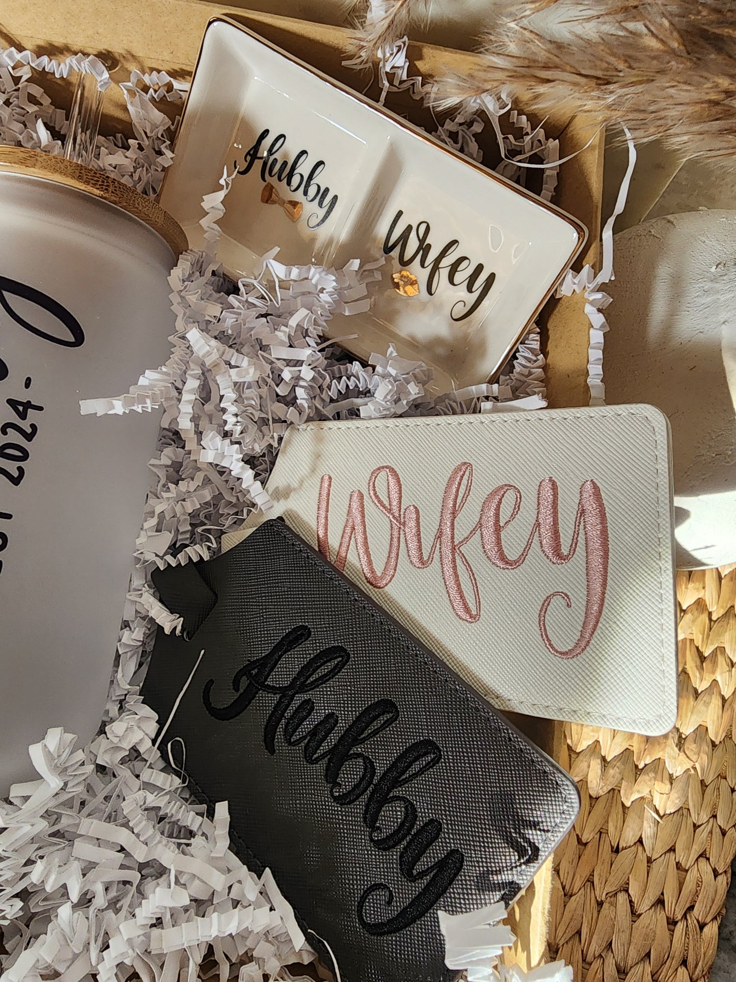 Hubby & Wifey Est. 2024 Gift Basket
