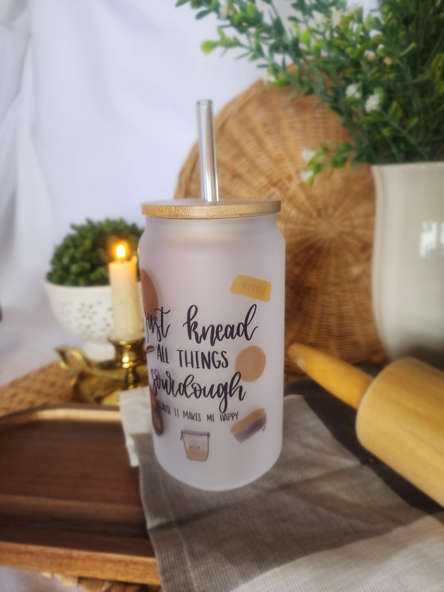 Sourdough Homemaker Beer Glass