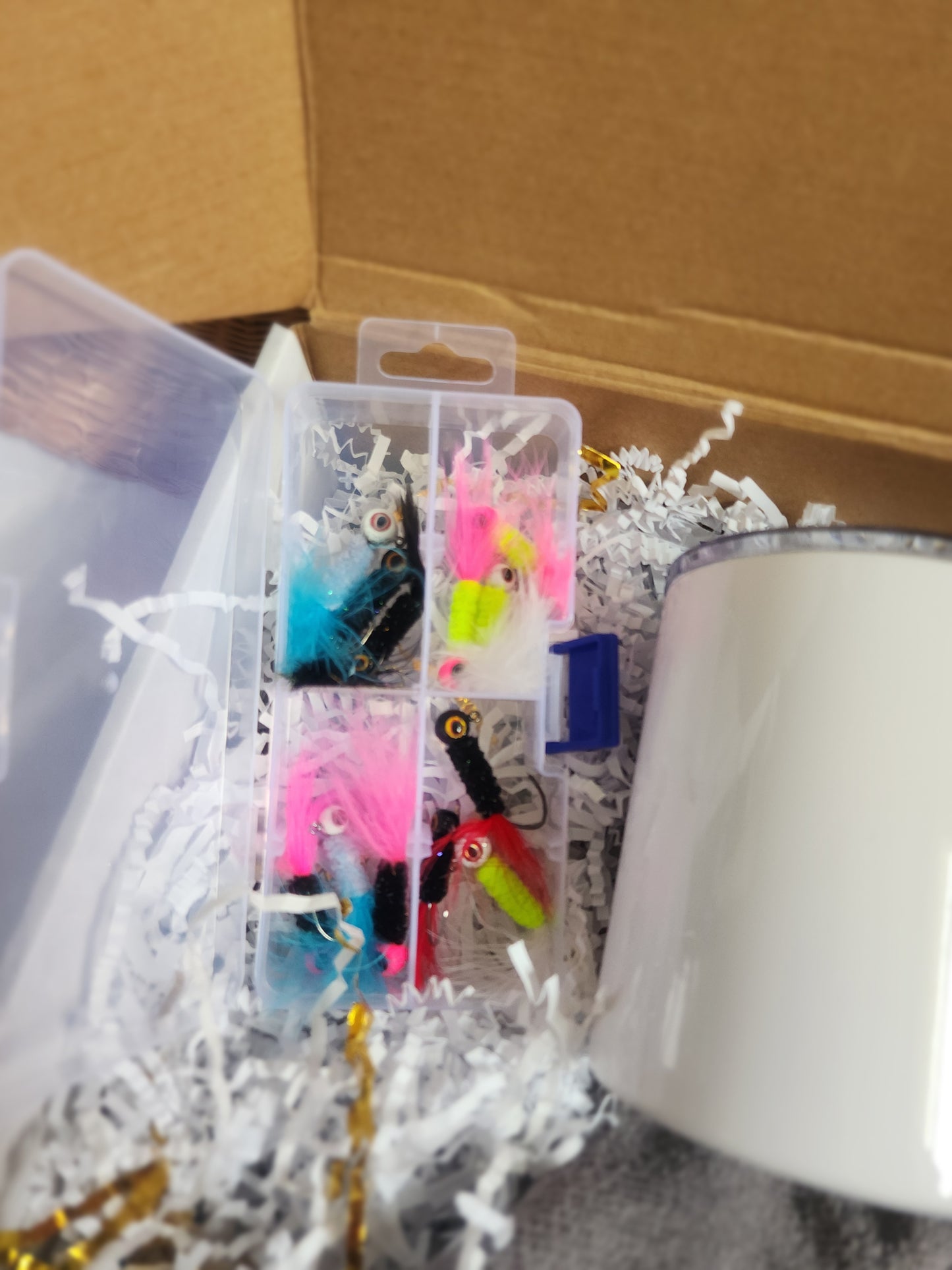 Crappie Jig Gift Basket - Custom Drinkware