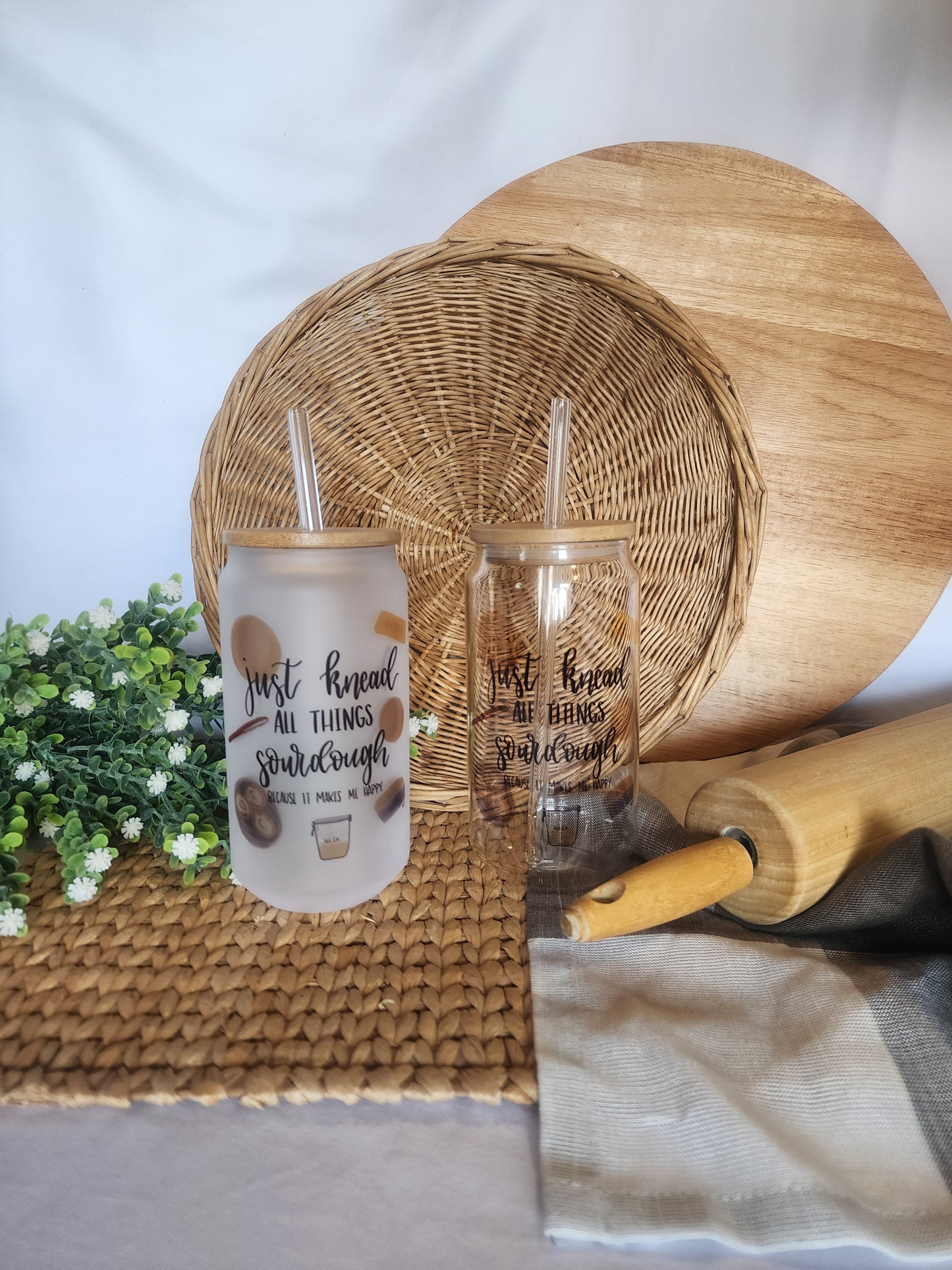 Sourdough Homemaker Beer Glass