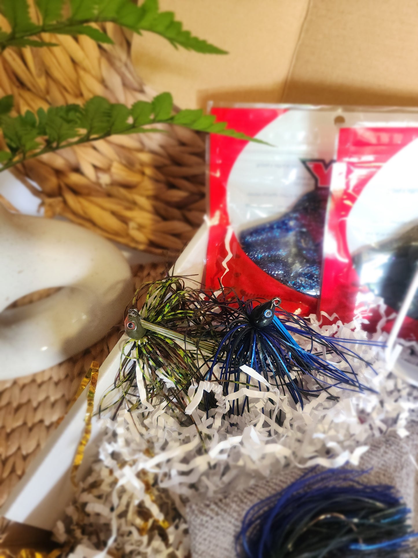 Bass Jigs Gift Basket - Custom Drinkware