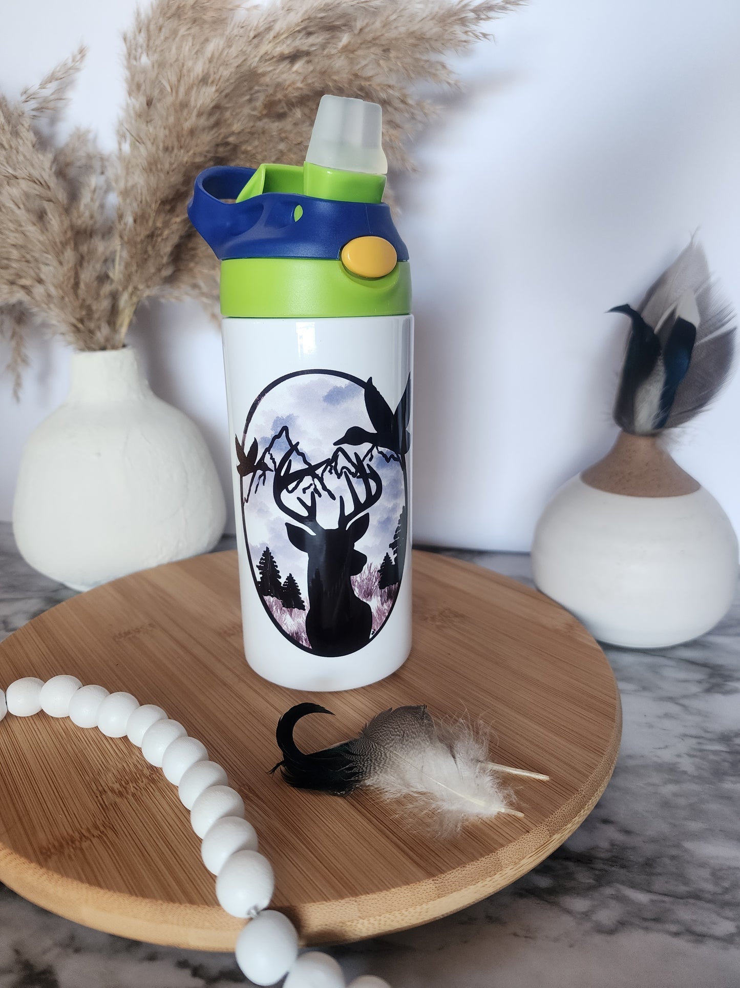 Nature's Wildlife - 12oz Sippy Cup Waterbottle