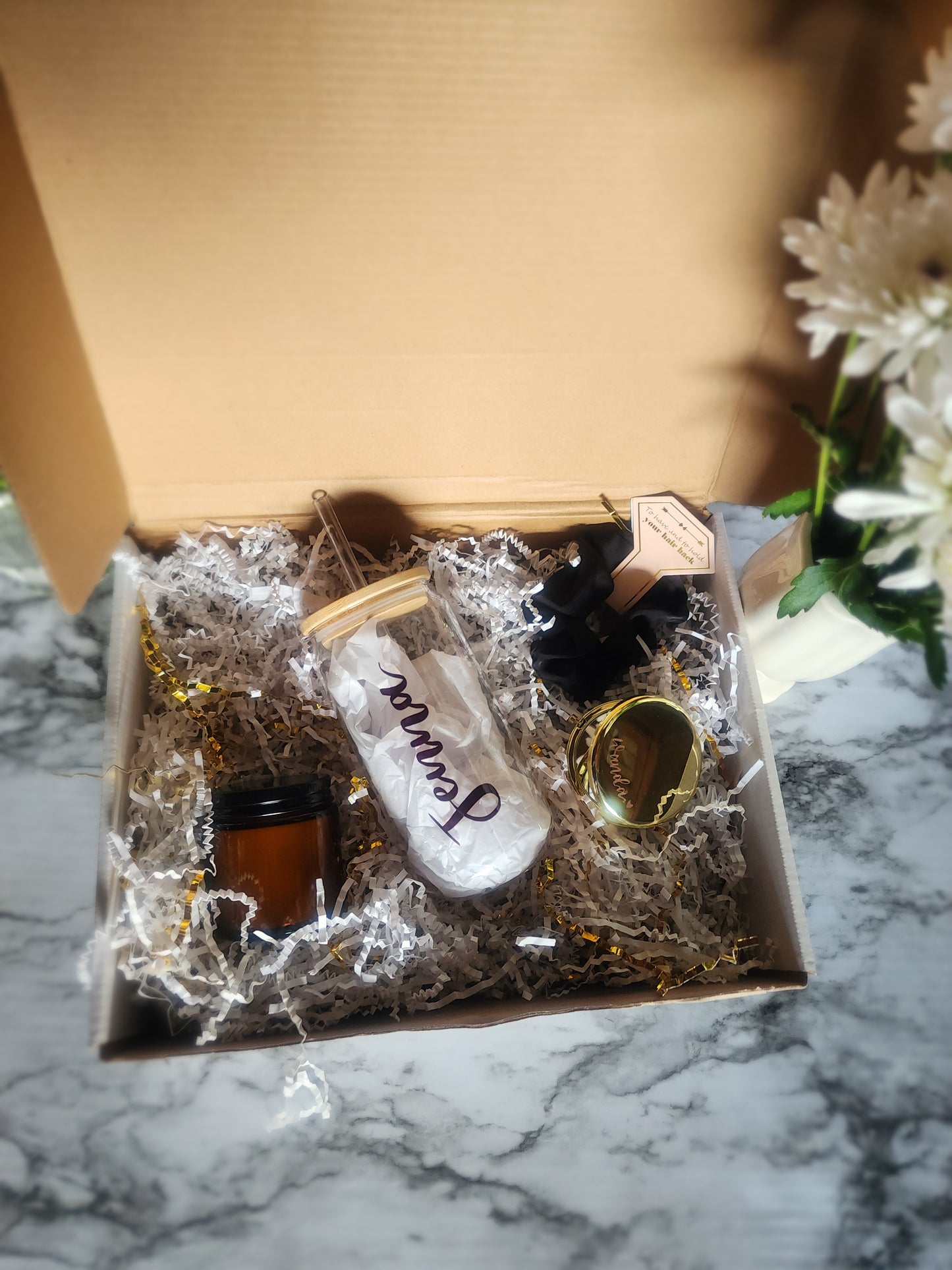 Bridesmaids-Maid of Honor-Flower Girl Gift Baskets
