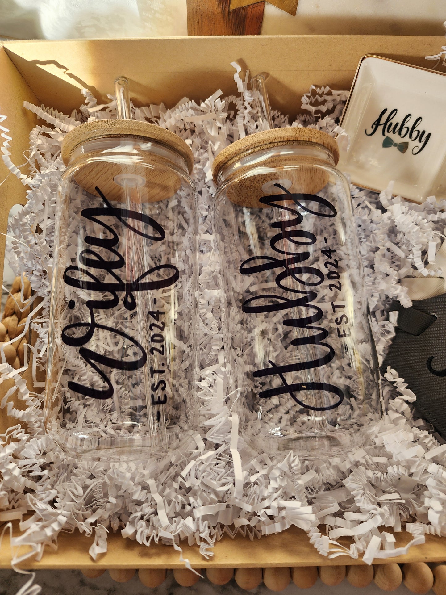 Hubby & Wifey Est. 2024 Gift Basket
