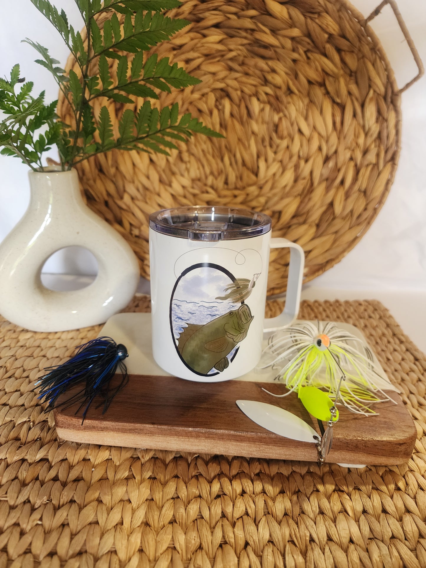 Born To Fish - 12oz Tumbler