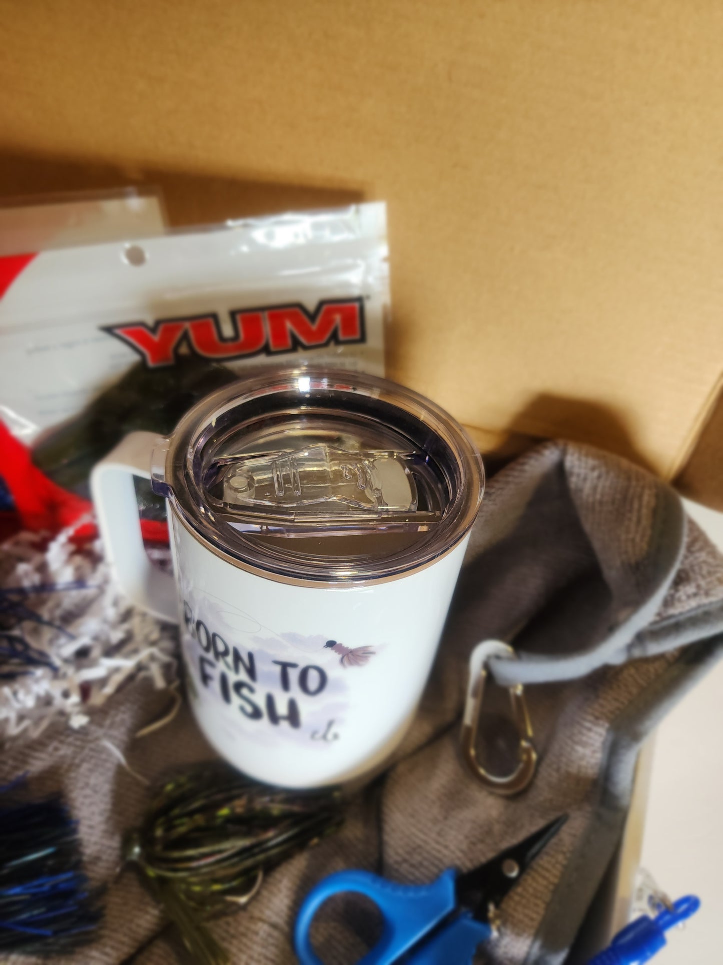 Bass Jigs Gift Basket - Born To Fish