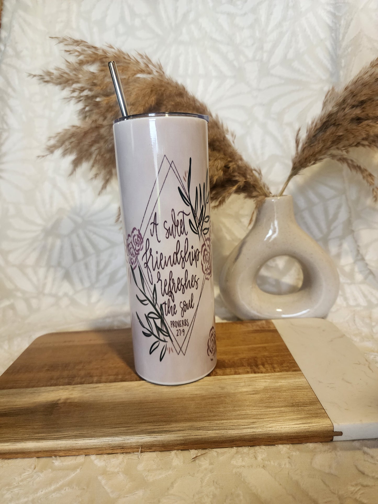 A Sweet Friendship - Customize Name 20oz Waterbottle