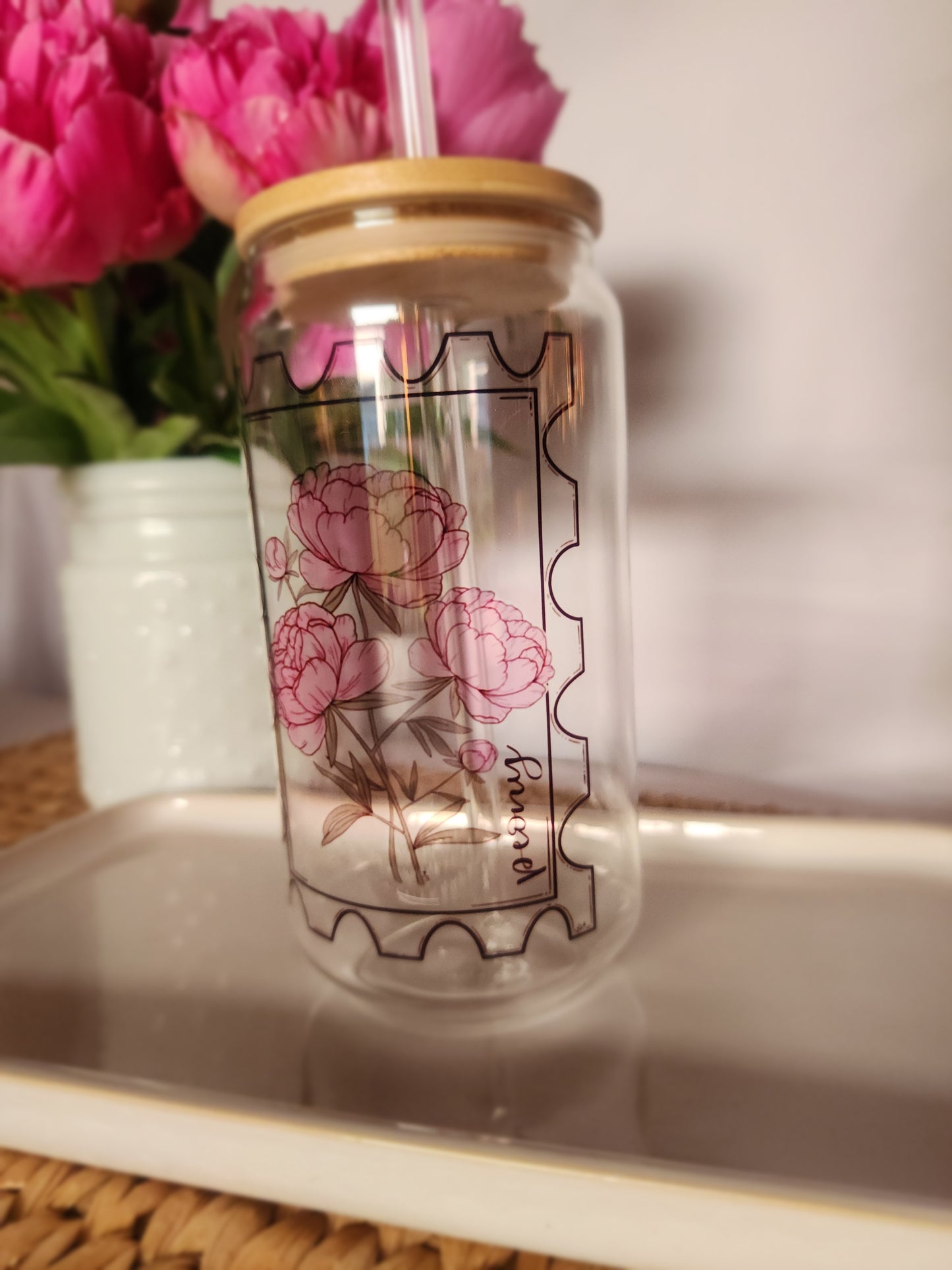 Peony Dreams Postcard