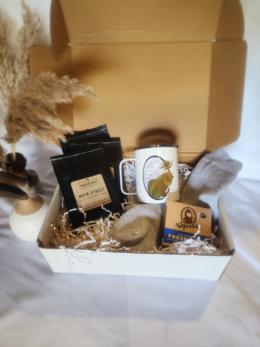 Men's Gift Basket with Born to Fish